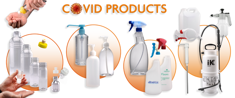 Flacon PEHD cylindrique